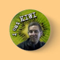 i eat Kiwi button by thinkGardner i eat Kiwi button