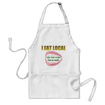 I Eat Local Apron