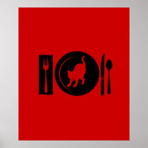 I eat ... print