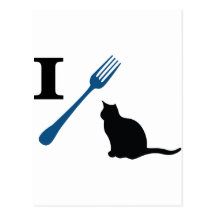 I Eat Pussy Cats Postcards