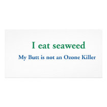I Eat Seaweed photo cards