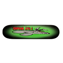 I Eat Vegans Skate Deck