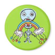 I Eat Your Rainbow! magnets