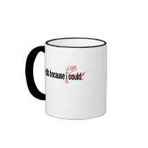 I Edit Because I Can Coffee Mug