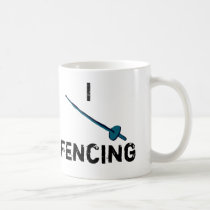 I epee fencing mugs