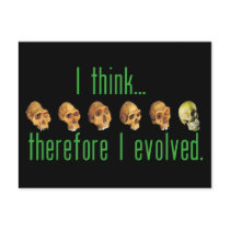 I Evolved Postcard