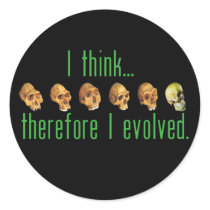 I Evolved Stickers
