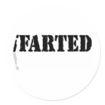 I Farted Sticker