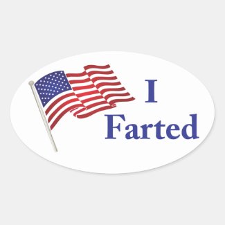 I Farted Sticker