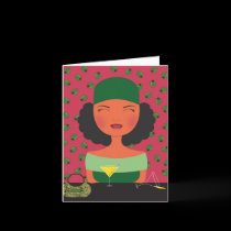 I Feel Fine Note Card cards