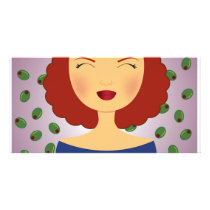 I Feel Fine (Red Head) photo cards