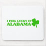 I feel lucky in Alabama Mouse Pads