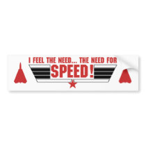 I feel the need... bumper stickers