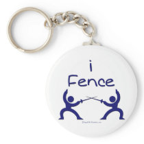 I Fence Key Chains