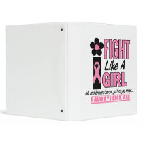 I Fight Like A Girl 1.2 Breast Cancer Binders