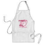 I Fight Like A Girl 5.1 Breast Cancer Aprons