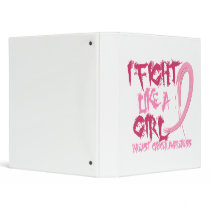 I Fight Like A Girl 5.1 Breast Cancer binders