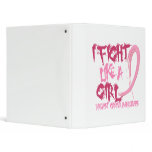 I Fight Like A Girl 5.1 Breast Cancer binders