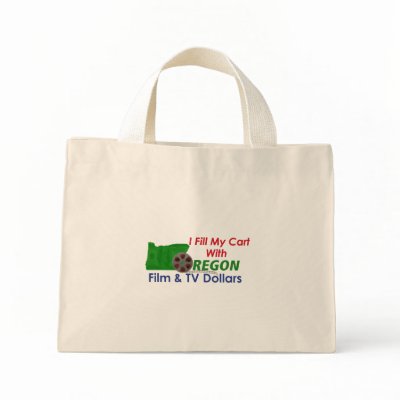 I Fill My Cart With Oregon Film & TV Dollars Bag by haroldphillips