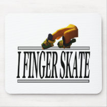 I FINGER SKATE mousepads by HURCHLA I FINGER SKATE mousepads
