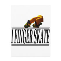 I FINGER SKATE postcards