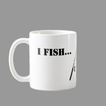 I Fish Mug mugs