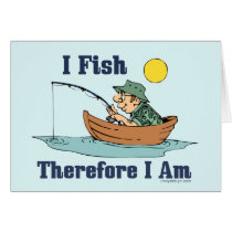 I Fish, Therefore I Am cards