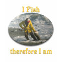 I fish therefore I am t-shirts by CulturalPerspective6 I fish therefore I am t-shirts