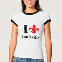 I fleur-de-lis Louisville t-shirts