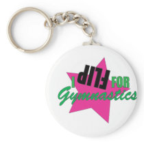 I Flip for Gymnastics keychains