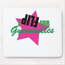 I Flip for Gymnastics Mousepad