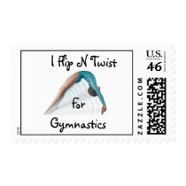 I Flip N Twist, ForGymnastics Postage Stamps