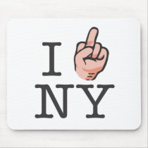 I Flip Off NY Mouse Pad mousepads by goodstuffyo I Flip Off NY Mouse Pad mousepads