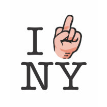 I Flip Off NY Organic Tee t-shirts