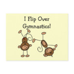 I Flip Over Gymnastics Tshirts and Gifts Postcard
