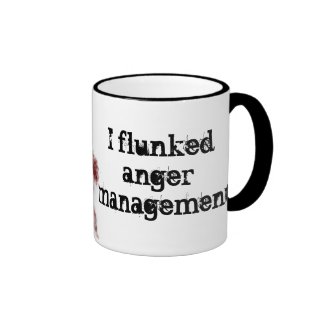 I flunked... ringer coffee mug