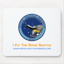 I Fly The Space Shuttle, Mousepad by Propellerhead I Fly The Space Shuttle, Mousepad