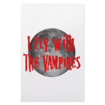 I Fly With The Vampires stationery by ColorShow I Fly With The Vampires stationery