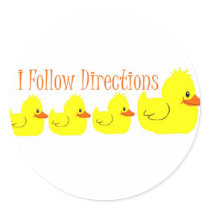 I follow directions stickers by marcya7 I follow directions stickers