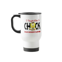 I Fought Like A Chick 1 Brain Surgery Survivor Mugs