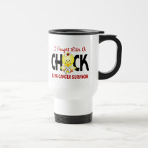 I Fought Like A Chick Lung Cancer Survivor Mug