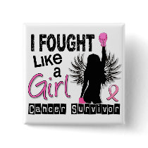 I Fought Like A Girl 26S Breast Cancer Pins