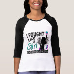 I Fought Like A Girl 26S Thyroid Cancer Survivor Tshirt