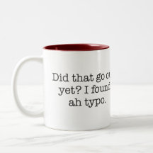 I found a typo mugs