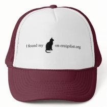 I Found My Cat On Craigslist.Org Hat by craigslist I Found My Cat On Craigslist.Org Hat
