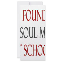 I Found My Soul Mate At School Rack Card Template