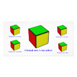 I found one I can solve! Photo Greeting Card