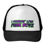 I Freakin Love PUNK BOYS punk rock punkrock girl hats