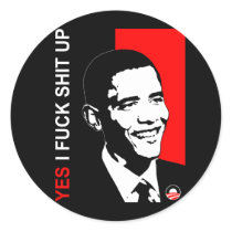 I Fuck Shit Up stickers