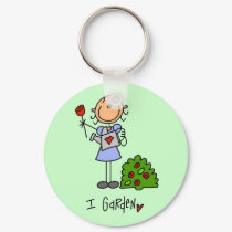 I Garden Tshirts and Gifts keychains by stick_figures I Garden Tshirts and Gifts keychains